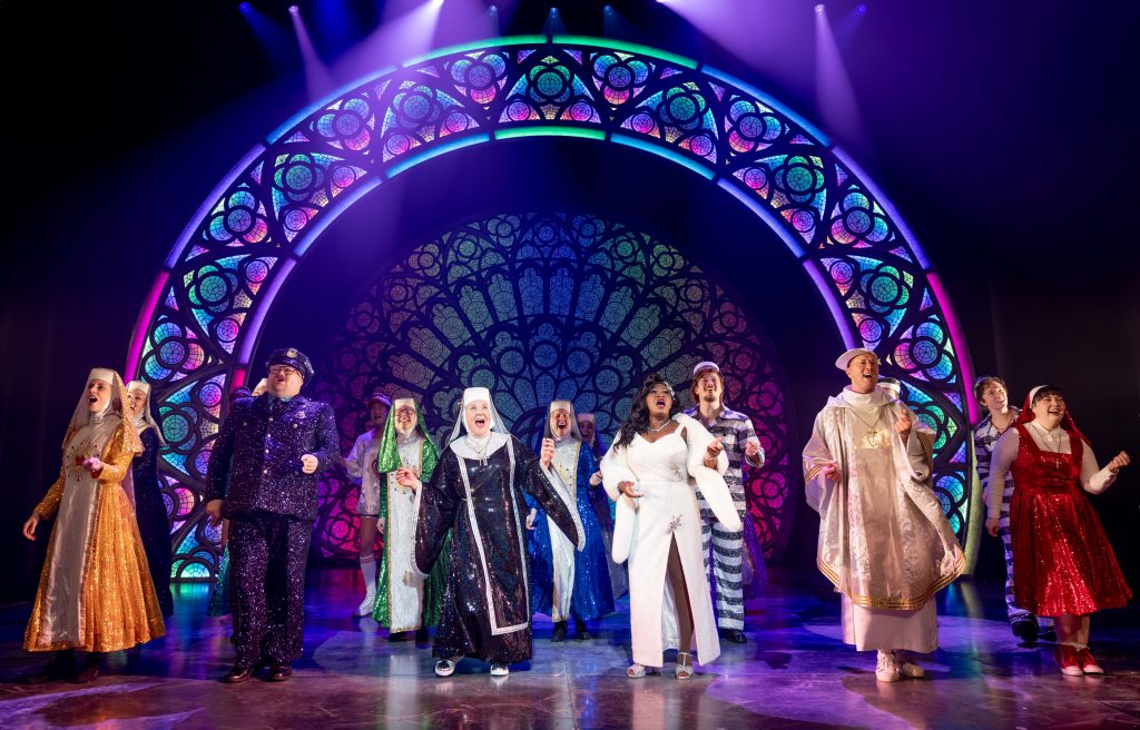 Cast of Sister Act the musical Northampton