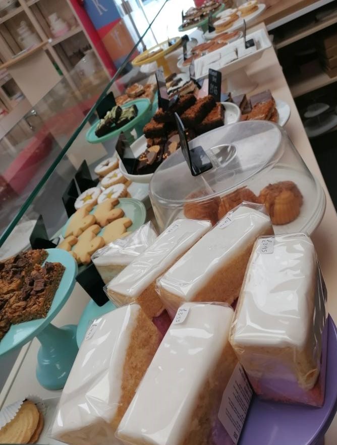 A range of different cakes