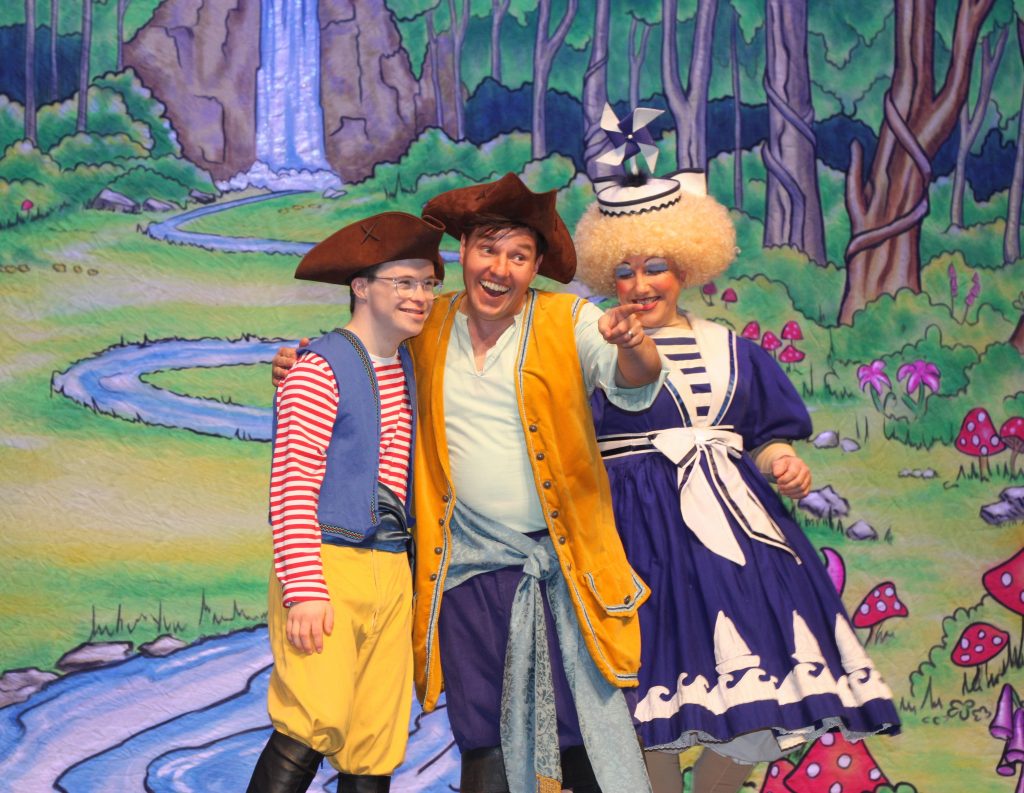 Cast from the All New Adventures of Peter Pan