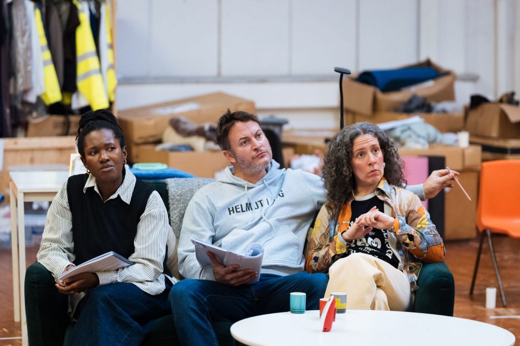 Members of the cast of A Ghost STory Northampton