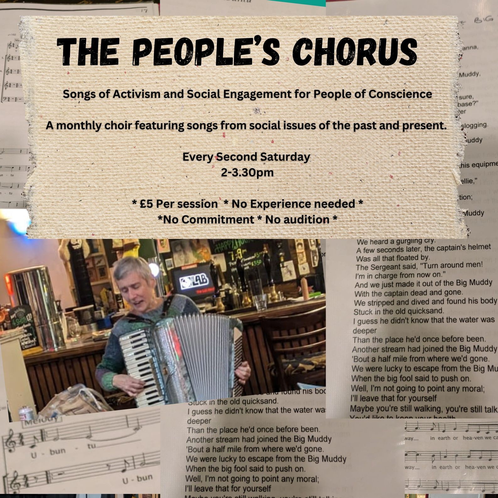 People singing in a choir