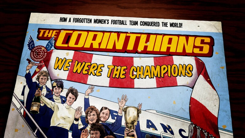 A poster of a film called The Corinthians