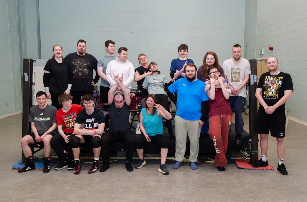 Full team at WIN wrestling