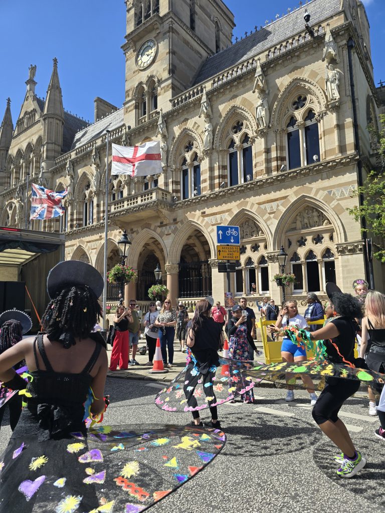 DAncers at Northampton carnival