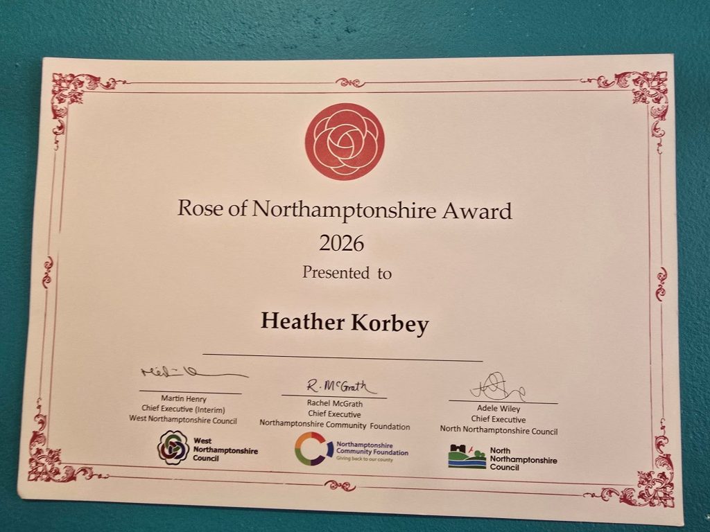 Rose of Northamptonshire award