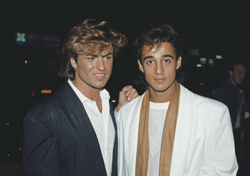 George Michael and Andrew Ridgely 